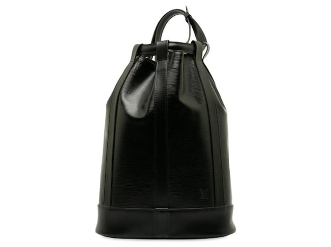 Louis Vuitton Randonnée Black Leather  ref.1274517