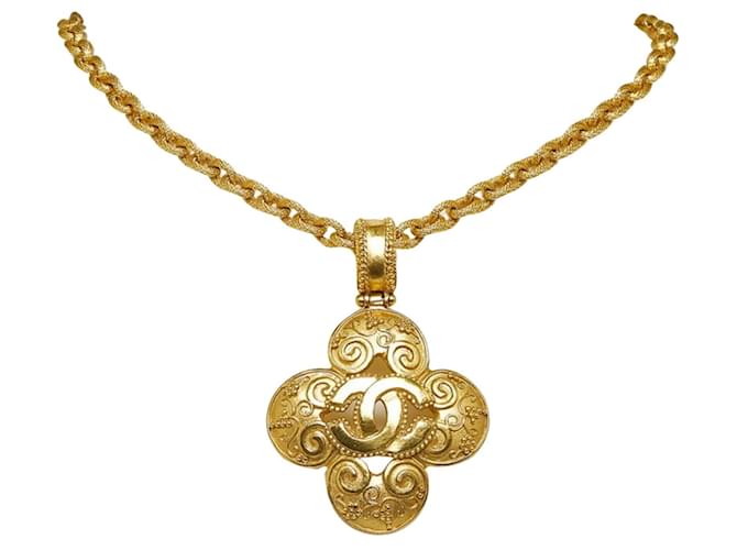 Chanel-Klee Golden Metall  ref.1274541
