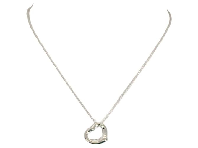 Tiffany & Co corazón abierto Plata Plata  ref.1274603