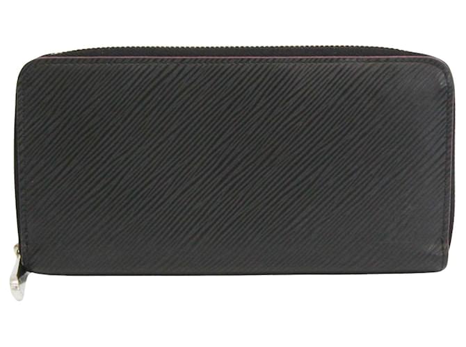 Louis Vuitton Zippy Wallet Cuir Noir  ref.1274661
