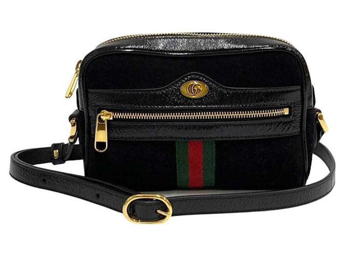 Gucci Ophidia Black Suede  ref.1274759