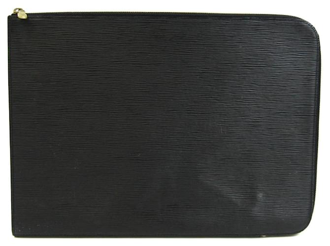 Louis Vuitton Pochette Jour Black Leather  ref.1274771