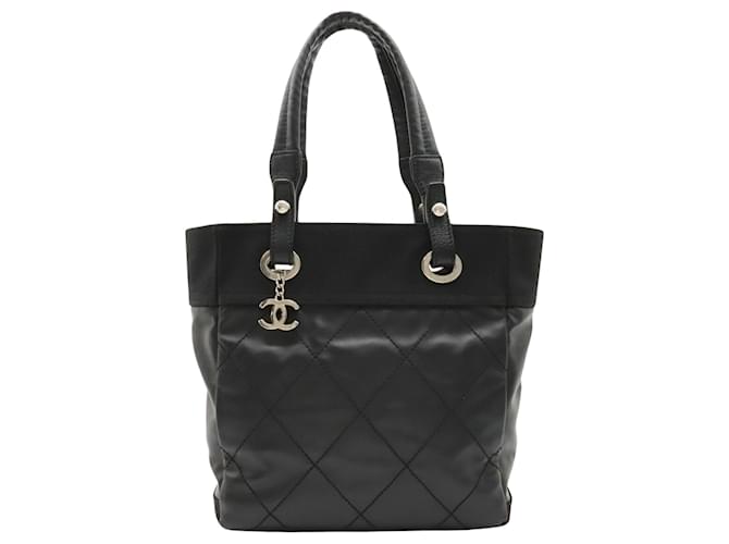Chanel Paris Biarritz Black Cloth  ref.1274802