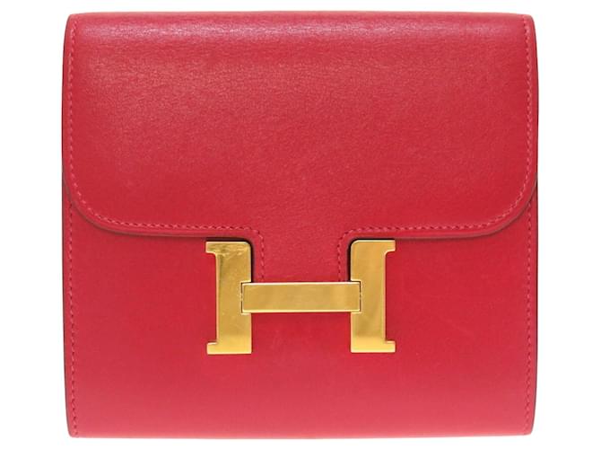 Hermès Constance Red Leather  ref.1274965
