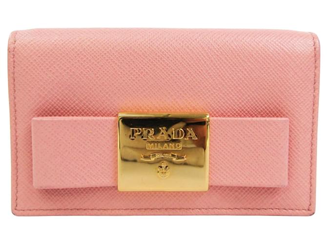 Prada Saffiano Pink Leather  ref.1275043