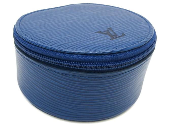 Louis Vuitton Ecrin Blue Leather  ref.1275066
