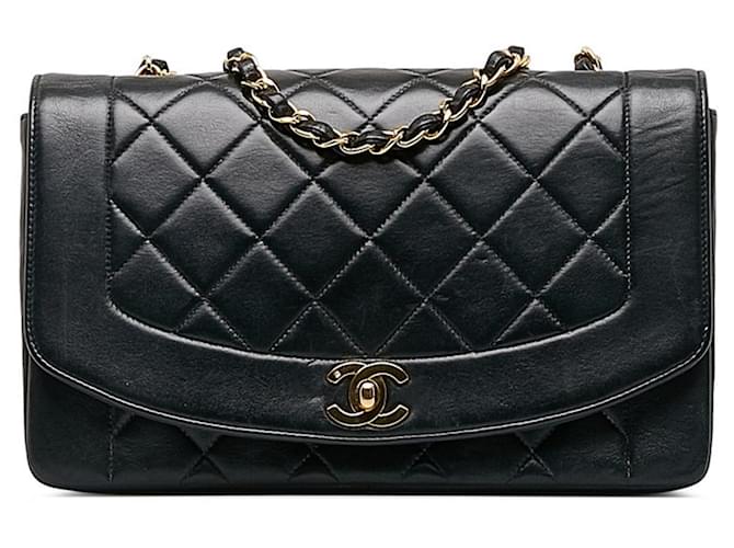Chanel Black Leather  ref.1275078