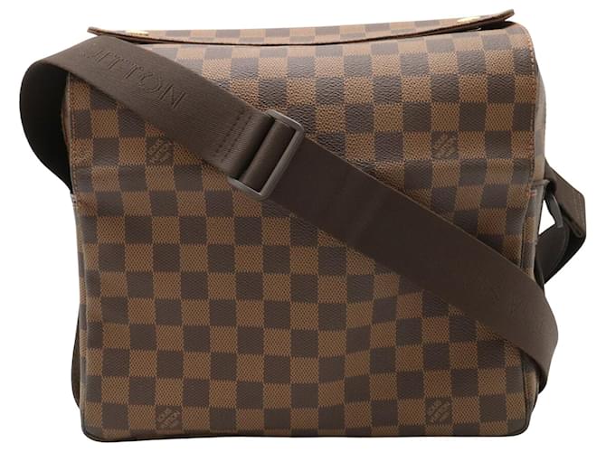 Louis Vuitton Naviglio Brown Cloth  ref.1275088