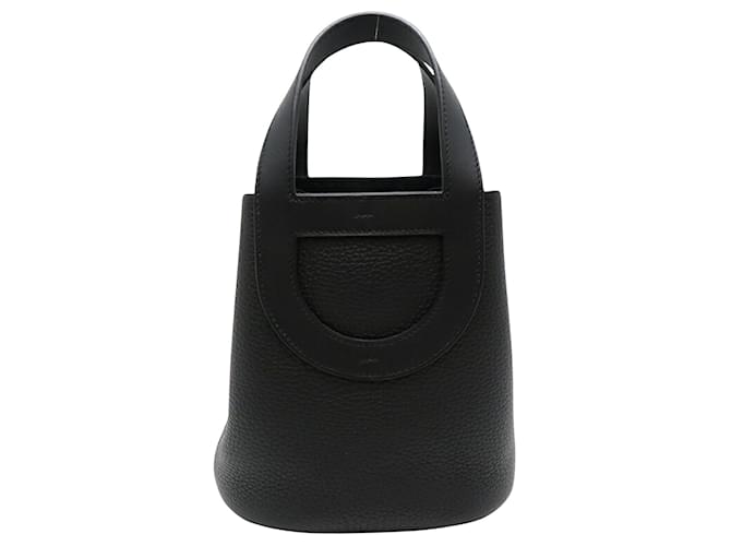 Hermès In the loop Black Leather  ref.1275136
