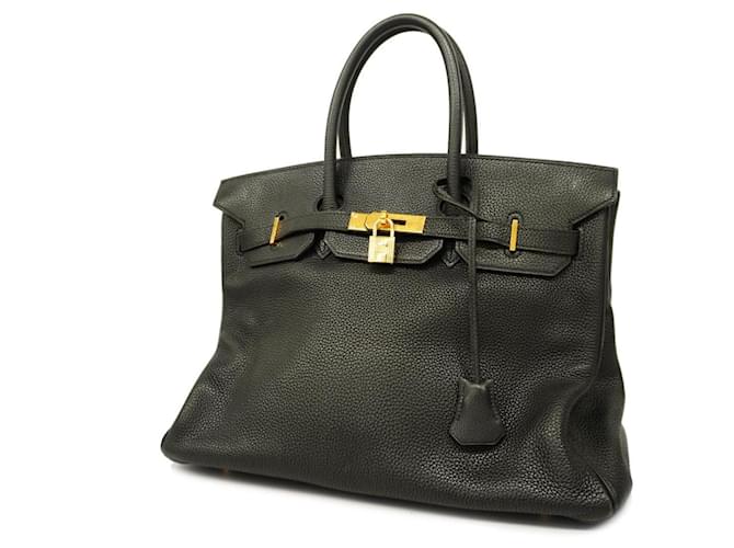 Hermès Birkin 35 Black Leather  ref.1275259