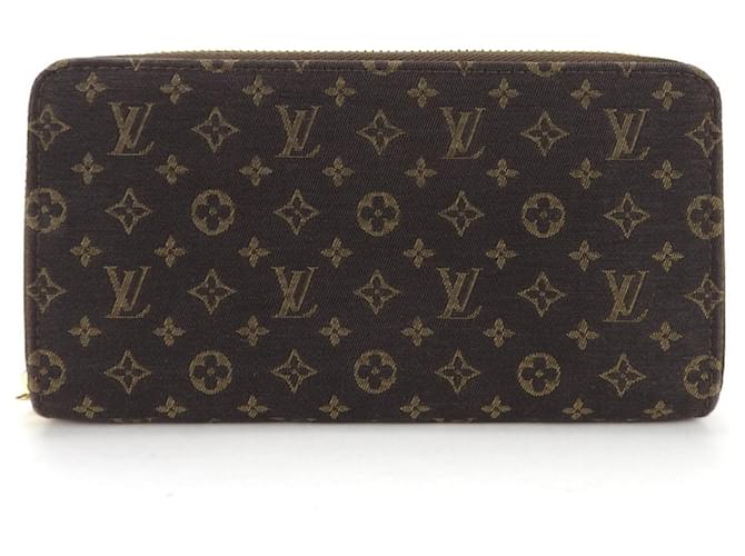 Louis Vuitton Zippy Wallet Toile Marron  ref.1275366
