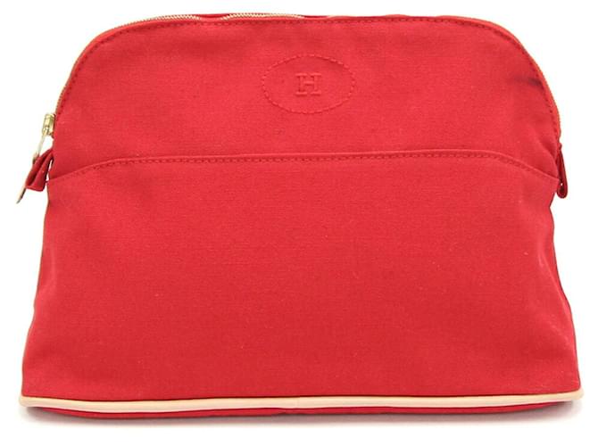 Hermès Bolide Red Cotton  ref.1275482