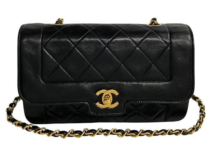 Chanel Medaillon Black Leather  ref.1275621