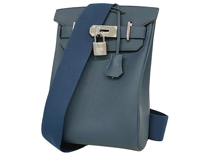 Hermès Kelly Blue Leather  ref.1275626