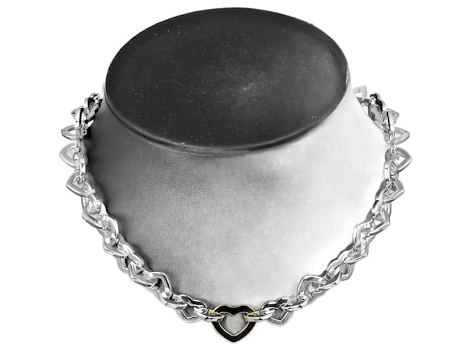 Tiffany & Co Heart Silvery Silver  ref.1275640