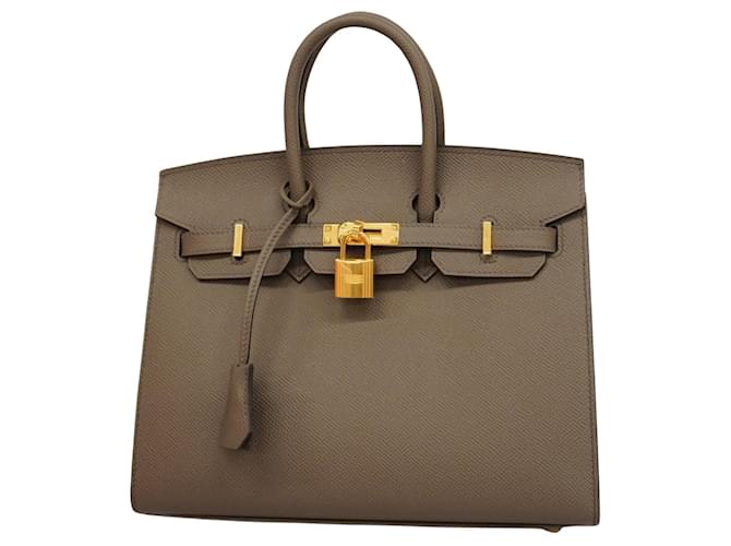 Hermès Birkin 25 Brown Leather  ref.1275698