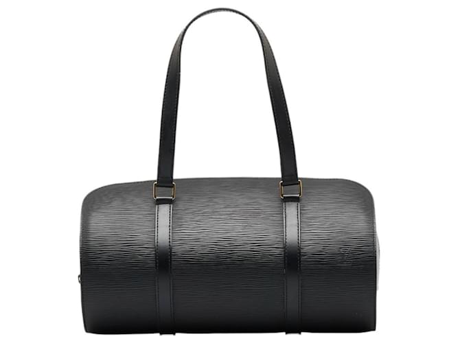 Louis Vuitton Soufflot Black Leather  ref.1275736