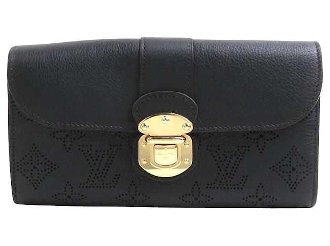 Louis Vuitton Amelia Black Leather  ref.1275748