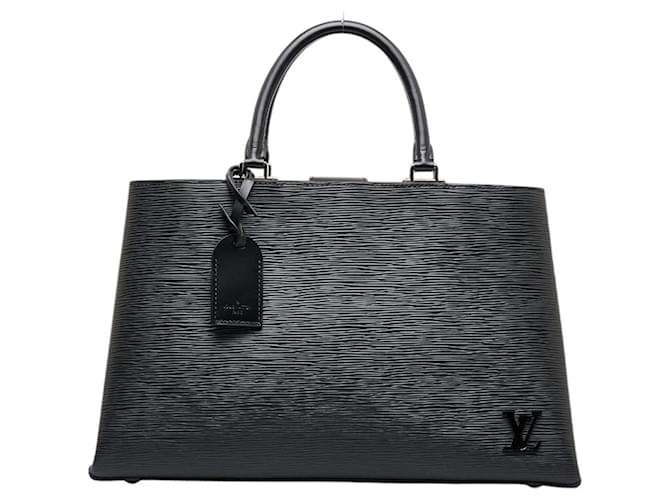 Louis Vuitton Kleber Negro Cuero  ref.1275761