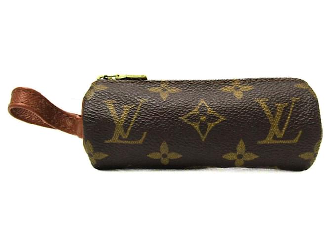 Louis Vuitton Etui à palline da golf Marrone Tela  ref.1275795