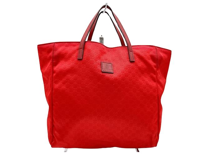 Gucci Micro Guccissima Rot Synthetisch  ref.1275806