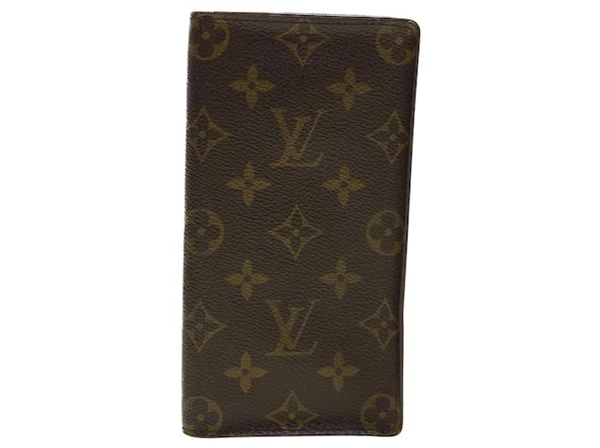 Louis Vuitton Brazza Brown Cloth  ref.1275930