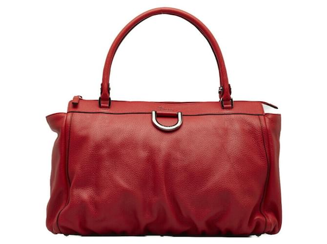 Abbazia di Gucci Rosso Pelle  ref.1275941