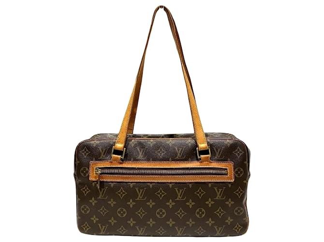 Louis Vuitton Cite Marrone Tela  ref.1275971