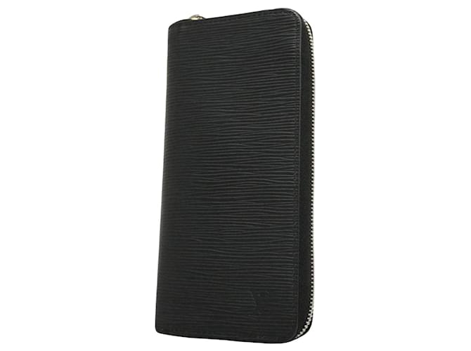 Louis Vuitton Zippy Wallet Vertical Black Leather  ref.1275998