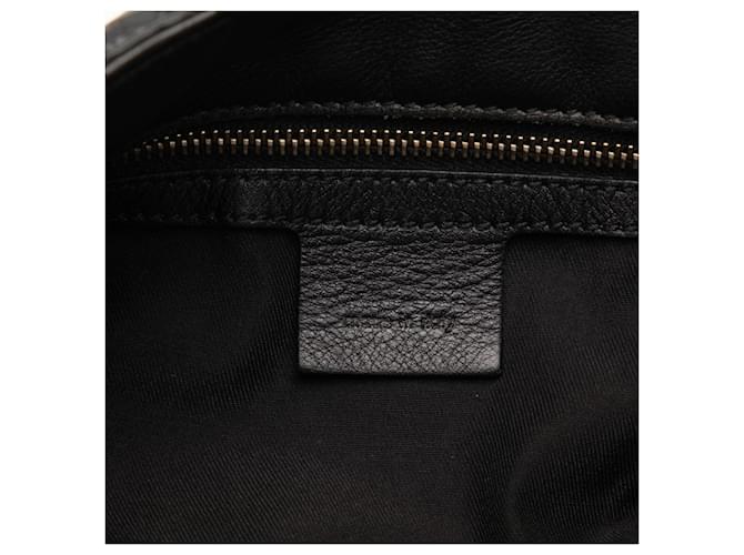 Gucci Abbey Black Leather  ref.1276152