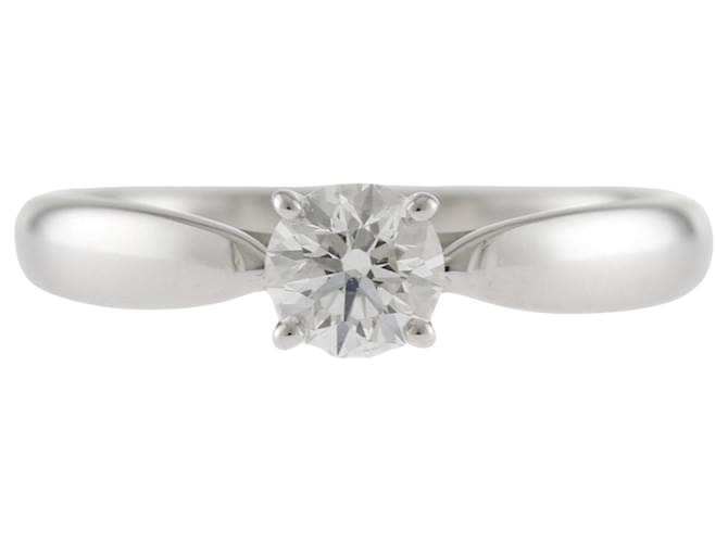 Tiffany & Co Solitaire Silvery Platinum  ref.1276165