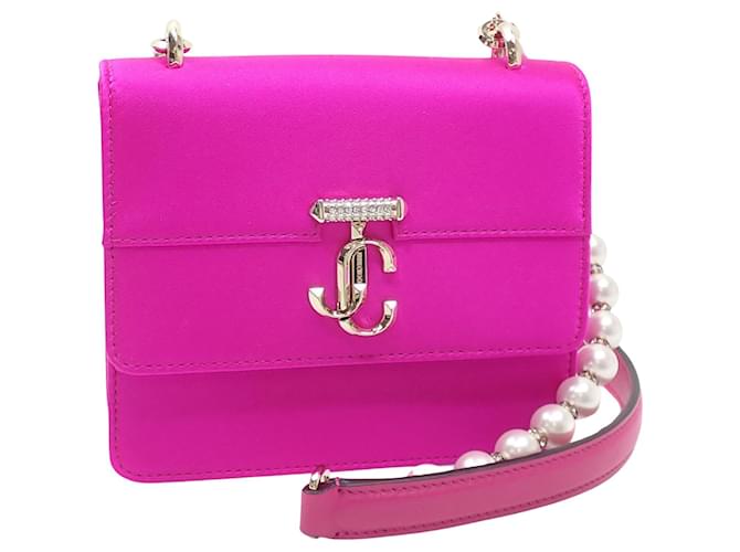 Jimmy Choo Pink Leather  ref.1276225