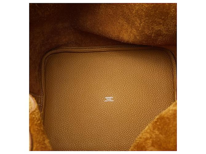 Hermès Picotin Brown Leather  ref.1276227