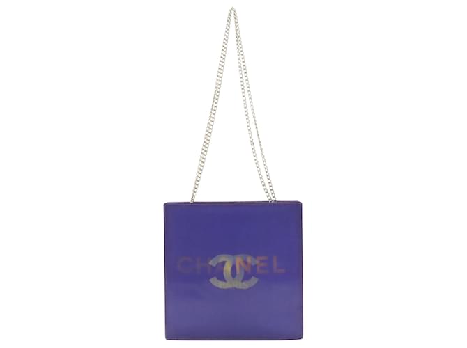 Chanel-Logo CC Lila  ref.1276242
