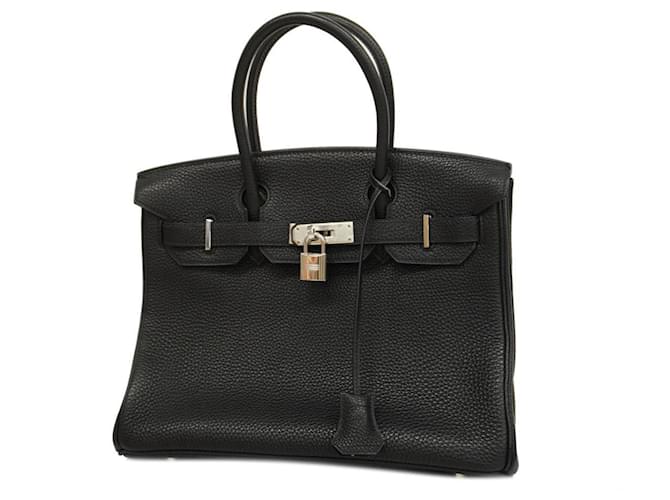 Hermès Birkin 30 Black Leather  ref.1276298