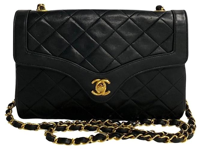 Chanel Black Leather  ref.1276318