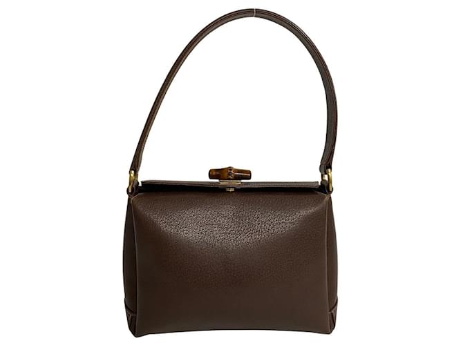 gucci Brown Leather  ref.1276321