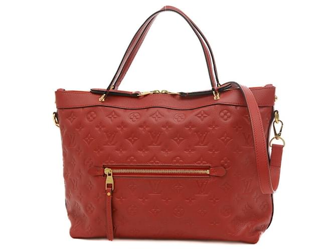 Louis Vuitton Bastille Red Leather  ref.1276490