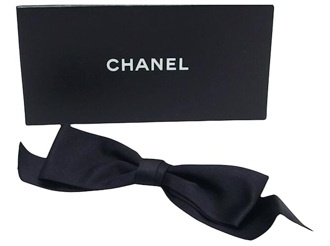 Chanel Black Silk  ref.1276699