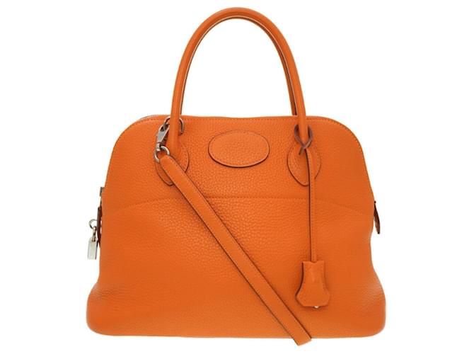 Hermès Bolide Orange Leather  ref.1276833