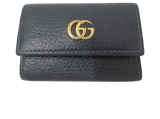 Gucci GG Marmont Black Leather  ref.1276862