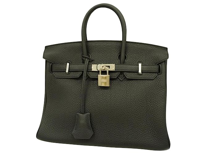 Hermès Birkin 25 Khaki Leather  ref.1276918