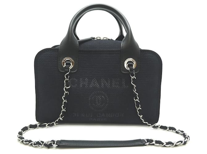 Chanel Deauville Black Cloth  ref.1276976