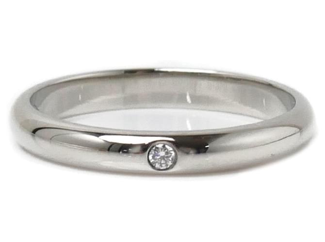 cartier 1895 Wedding ring Silvery Platinum  ref.1277046