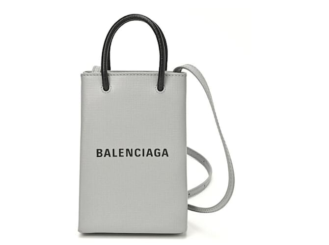 Balenciaga Grau Leder  ref.1277064