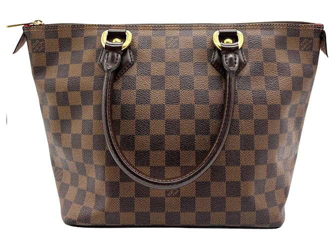 Louis Vuitton Saleya Brown Cloth  ref.1277085