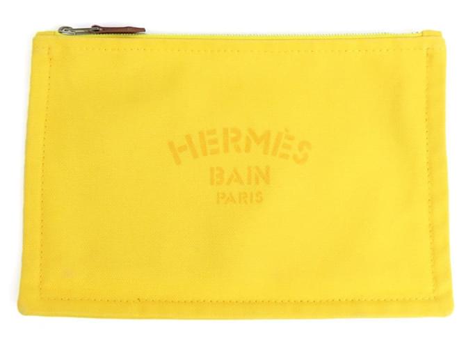Hermès Coton Jaune  ref.1277110