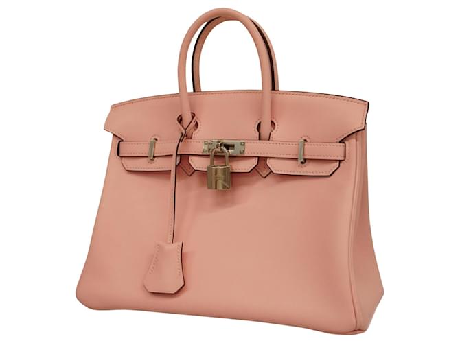 Hermès Birkin 25 Pink Leather  ref.1277181