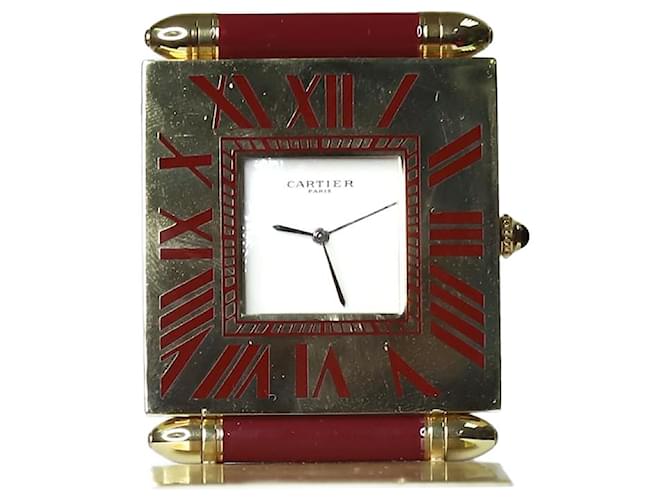 Cartier Reloj de bolsillo de ORO Dorado  ref.1277335