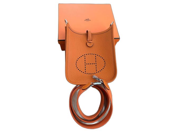 Hermès Evelyne Mini, neuf Orange